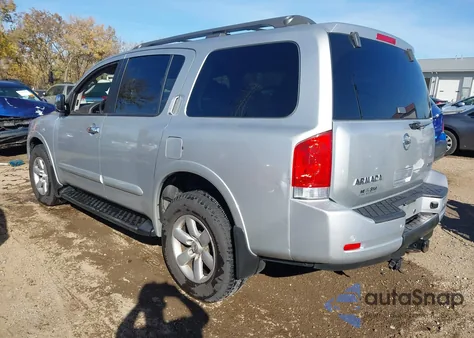 2011 Nissan Armada Sv from USA, damaged, VIN 5N1BA0ND7BN616037